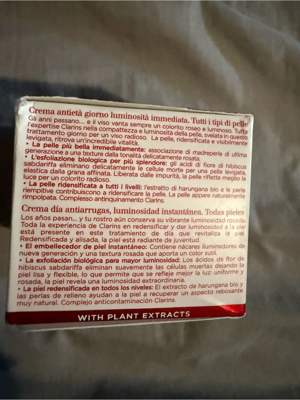 Clarins Rose Radiance Cream